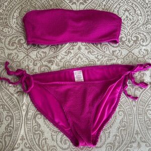 No Boundaries Pink Bikini Set